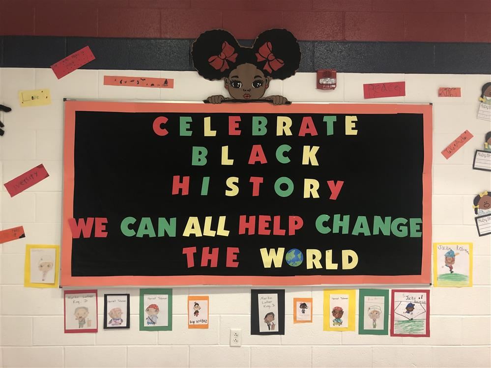 Black History Month Bulletin Board Jackie Robinson Project 